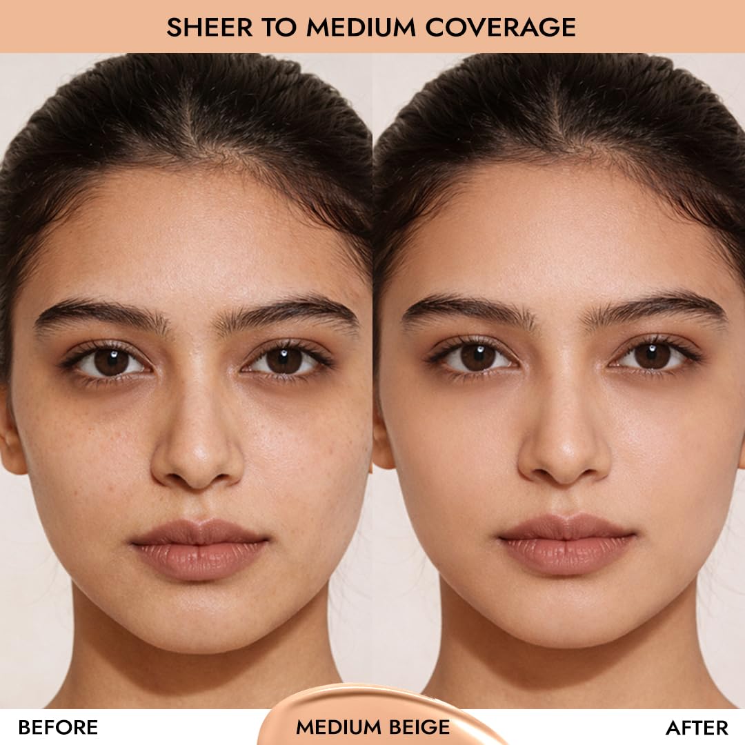 L.A. Girl Tinted Foundation - Medium Beige | Flawless Coverage & Lightweight Formula