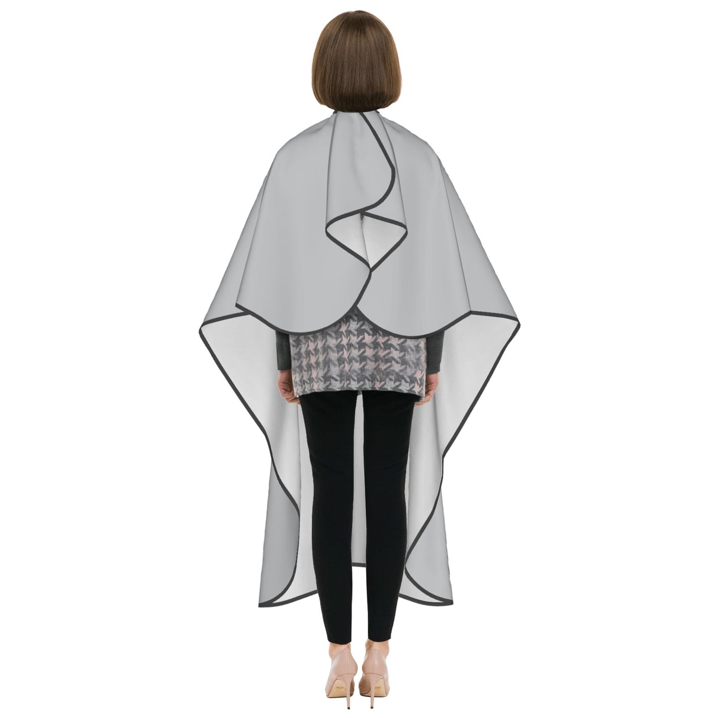 Custom Barber Cape Personalized Hair Cutting Capes Add Photo Logo Text Salon Haircut Kit Hairdressing Apron for Home Salon Barbershop