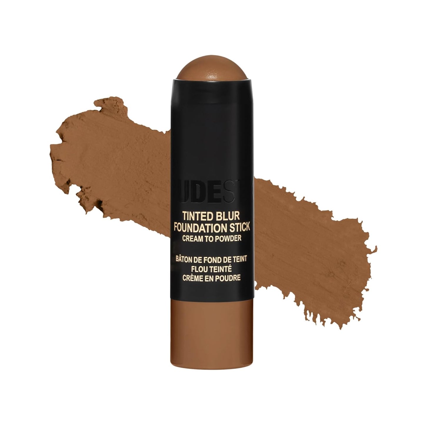 Nudestix Tinted Blur Foundation Stick - Cream-to-Powder Lightweight Makeup for Pores & Blemishes | Natural-Matte Finish
