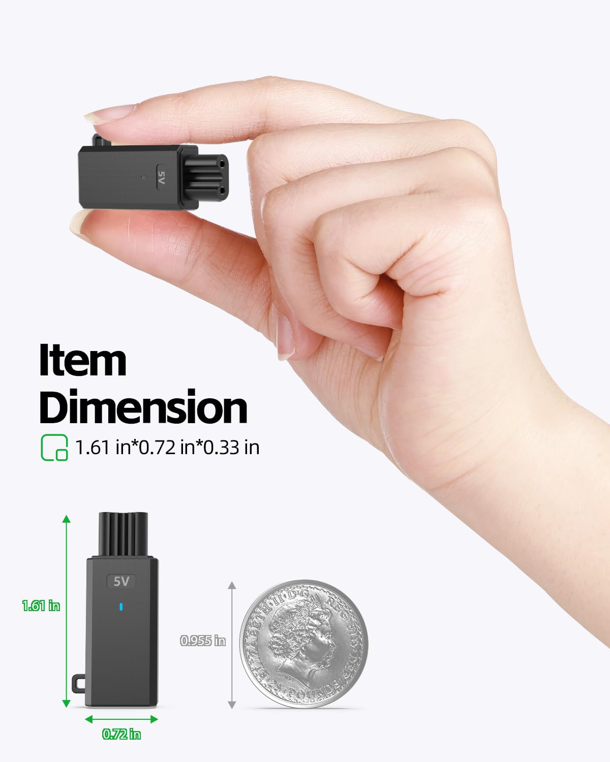 Superer USB-C Adapter Fit for Philips Norelco One Blade QP2724 QP2834 QP1924 QP4631 QP6542 MG5910 MG7910 MG9510 MG9525 X3001 X3052 S3243 S3341 S5880 S7887 X5000 Shaver Charger Razor Trimmer Converter