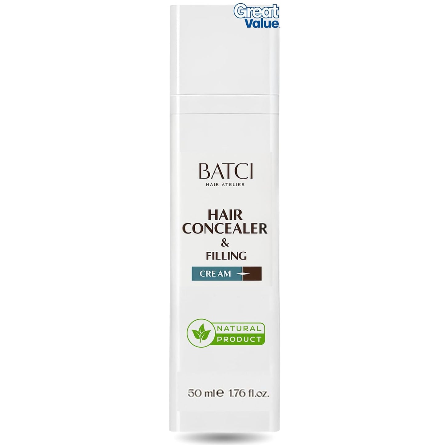 Hair Concealer & Filling Cream for Bald Spots | Waterproof & Sweat-Proof Scalp Coverage – 1.69 Fl Oz (50 ml)