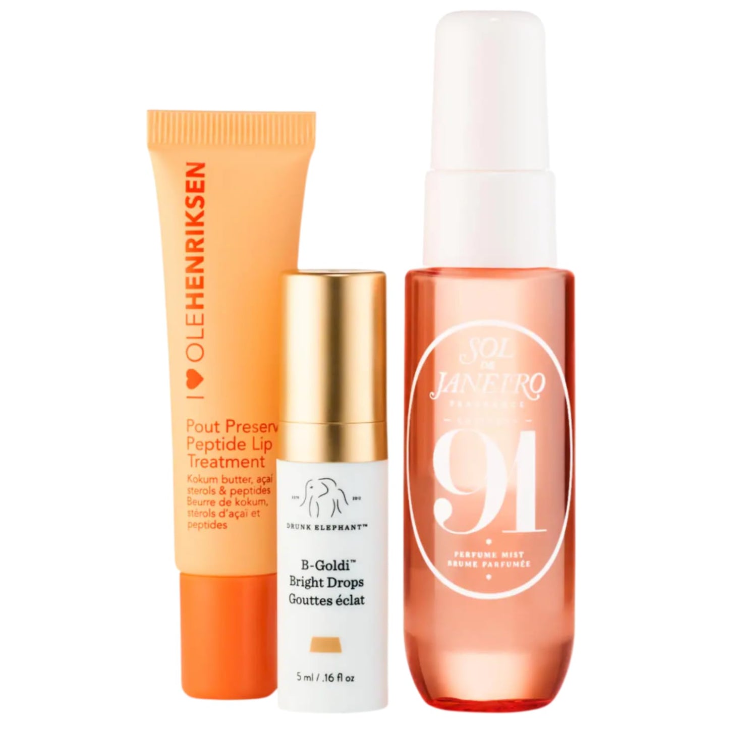 Sephora Favorites Mini Must-Haves Summer Essentials 3-Piece Skincare & Fragrance Set