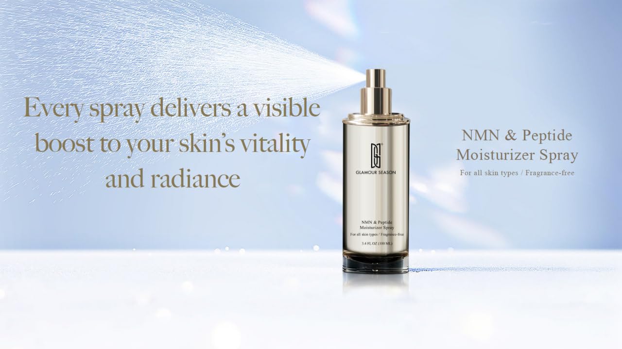 Glamour Season NMN & Peptide Moisturizer Spray (100ML)