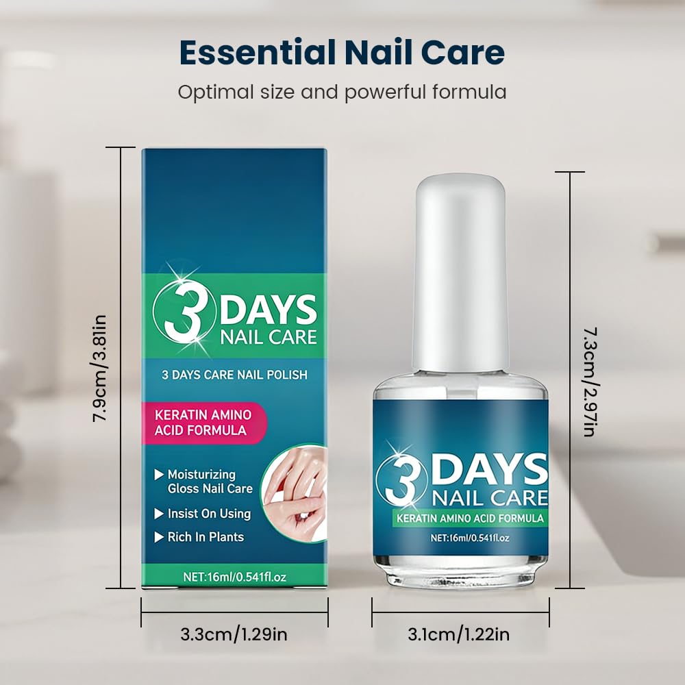 Nail Care Oil - 2026 New Keratin Formula for Dry, Weak Nails | Multi-Functional Moisturizing Oil (4 PCS)
