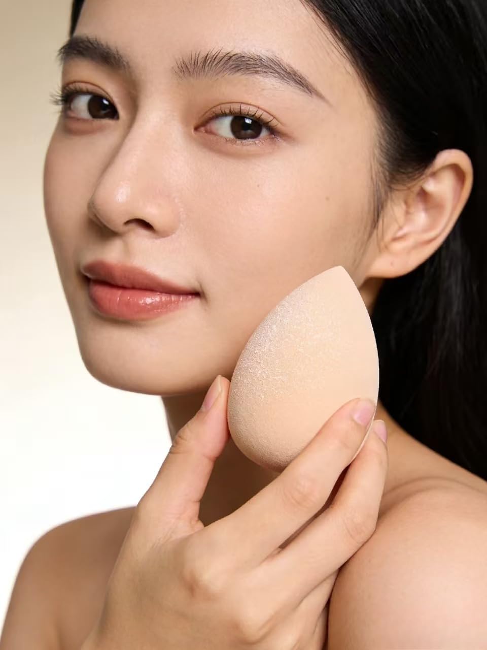 Beauty Sponge for Makeup - Soft Foundation Blending Sponge, Applicator for Cream and Powder Products, Multi-Purpose Makeup Tool - 1 Piece
