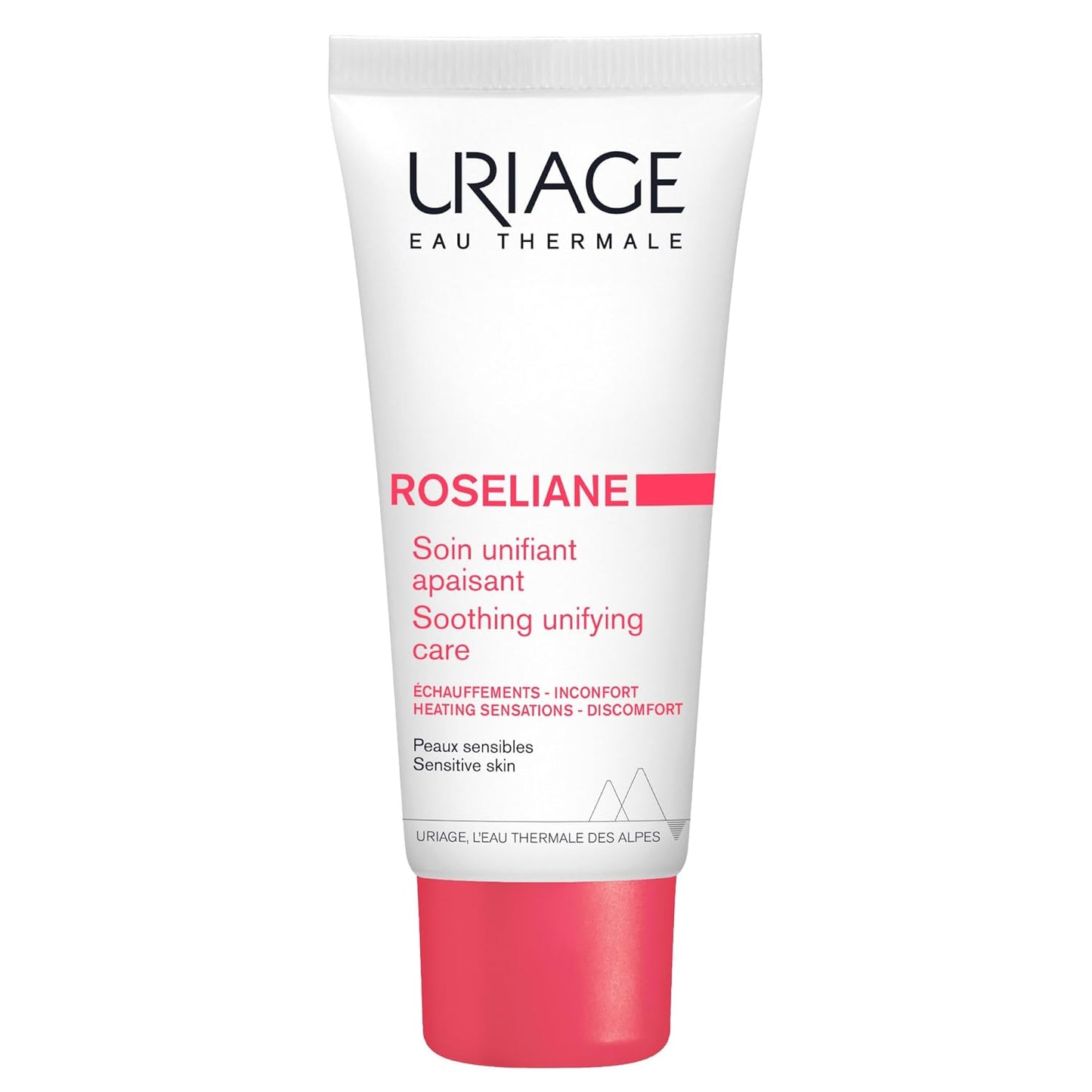 Uriage Roséliane Redness-Neutralizing Rich Face Care - Soothes & Nourishes with Red Algae, Ceramides & Shea Butter | Non-Comedogenic, Long-Lasting Comfort