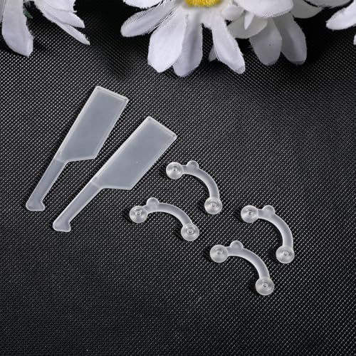 6 Pairs Nose Shaper Clips for Rhinoplasty - Adjustable Nose Lifter