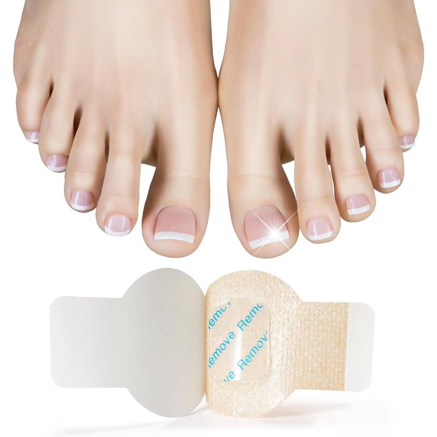 Nail Repair Patches - 21PCS Nail Care Kit for Weak & Cracked Nails | Nail Protector for Damaged Appearance