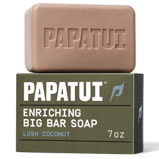 Enriching Bar Soap for Men - Hydrating Mango Butter & Avocado Oil | Lush Coconut | 7oz