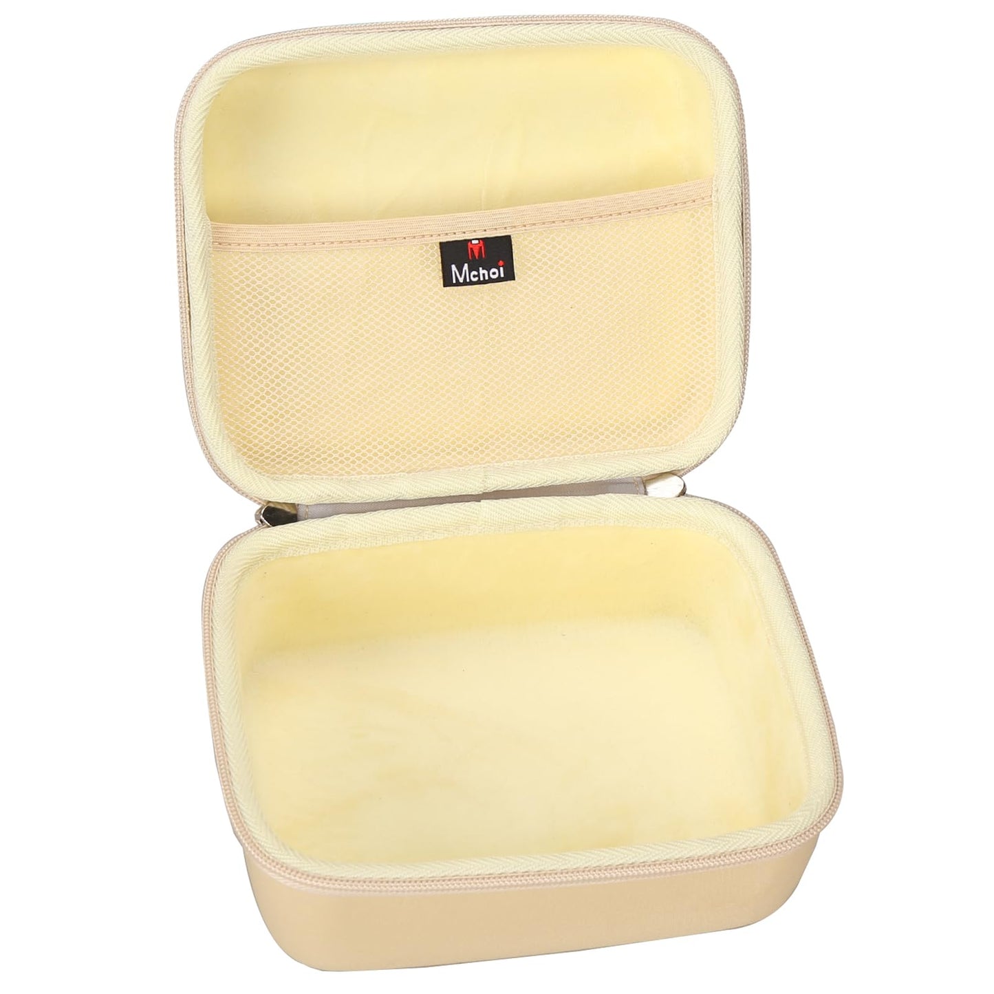 Mchoi Hard Storage Case Fits for Tenhitoys Travel Steamer Iron Electric Steam Ironing Machine for Clothes (Beige)