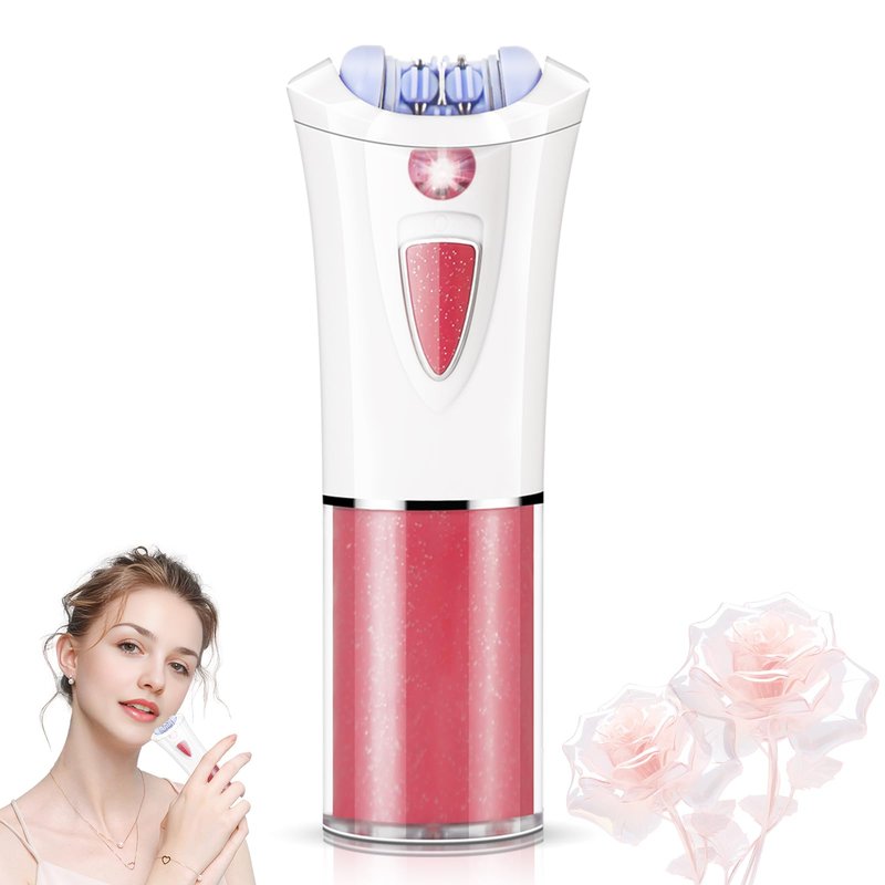 Facial Epilator for Women - 2026 Upgraded Cordless Hair Removal Device with LED Light - Painless Electric Tweezers - Face Epilator Hair Remover for Face/Chin/Lip/Arms/Legs/Bikini Line for Smooth Skin