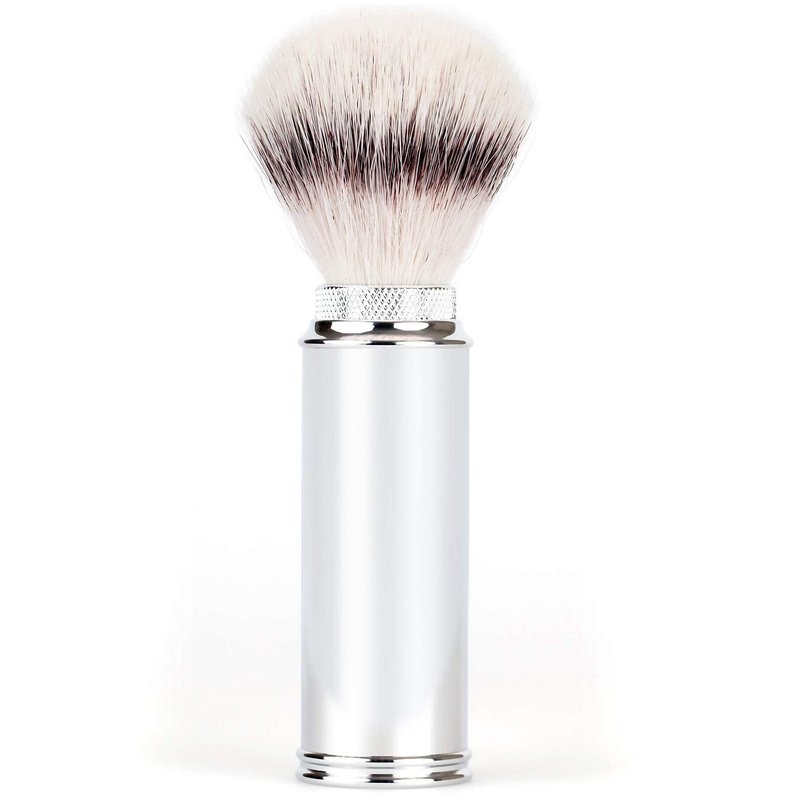 Fendrihan Travel Shaving Brush Synthetic Silvertip Fibre (Made in Germany)