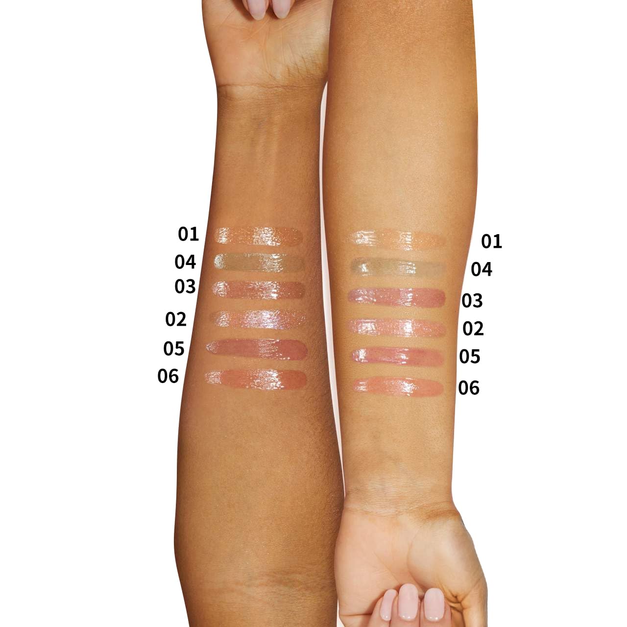 Juicy-Gloss Tinted Lip Oil - Deep Hydration Non-Sticky Formula for Dry Lips | 06# Shade