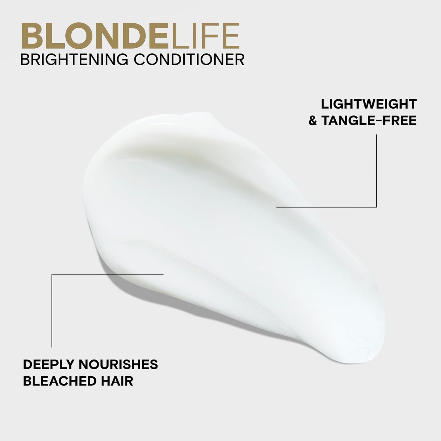 Joico Blonde Life Brightening Conditioner - Illuminate Blonde Hair Hydration & Softness | Sulfate-Free, With Monoi & Tamanu Oil