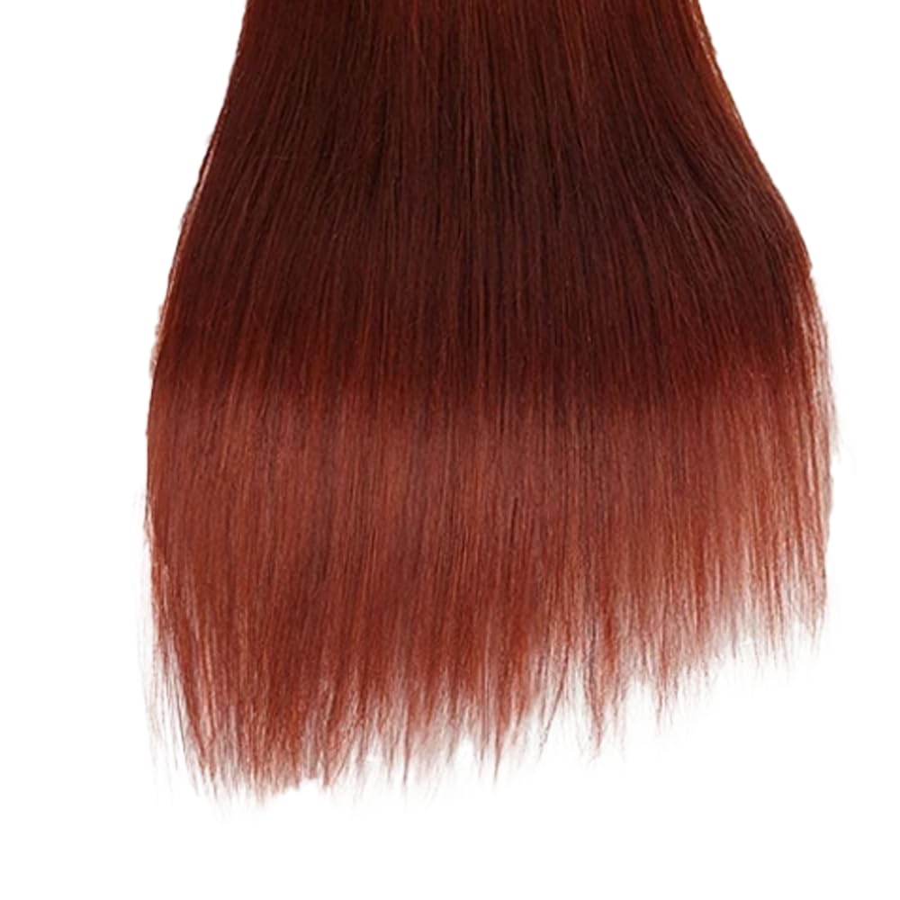 28 30 32 Inch Color 33 Hair Bundles Copper Straight Bundle Reddish Brown Straight Bundle Human Hair Unprocessed Virgin Hair 3 Bundles