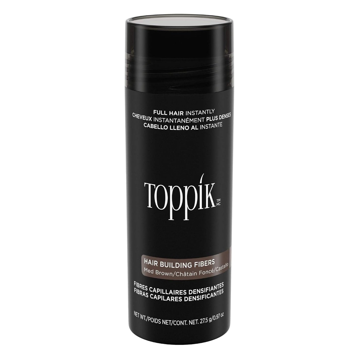 Toppik Hair Building Fibers - Instantly Thicker & Fuller Hair | 9 Shades, 4 Sizes Available