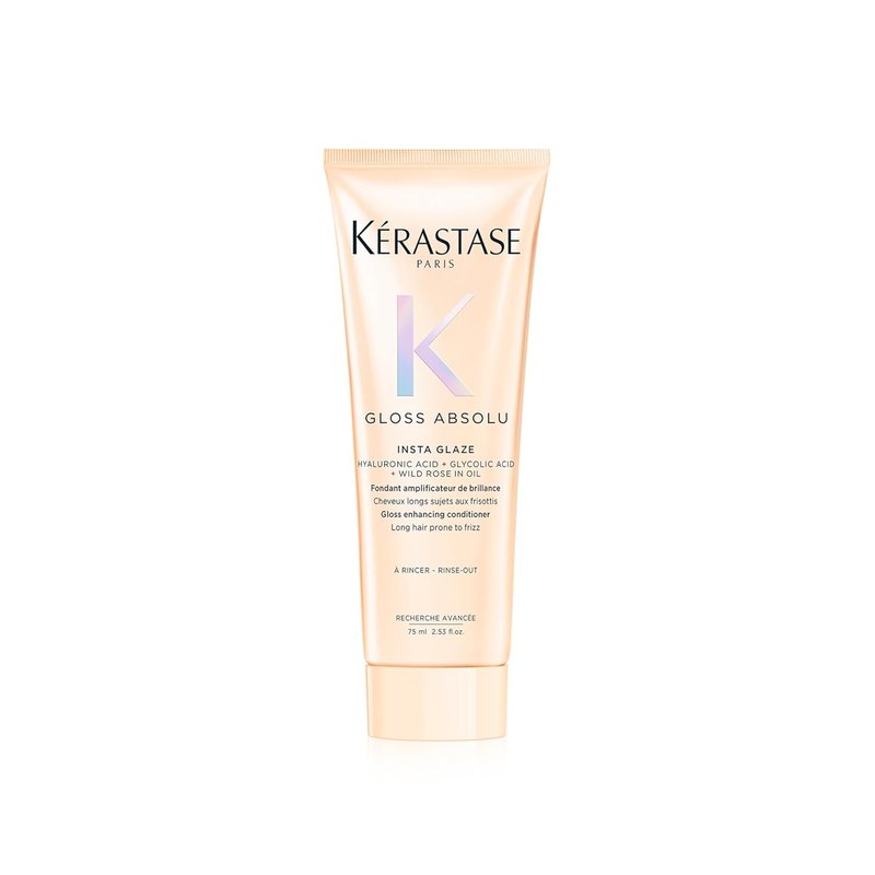 Kerastase Gloss Absolu Conditioner - High-Shine Anti-Frizz Formula for Glossy, Bouncy Hair | Deep Hydration & Detangling