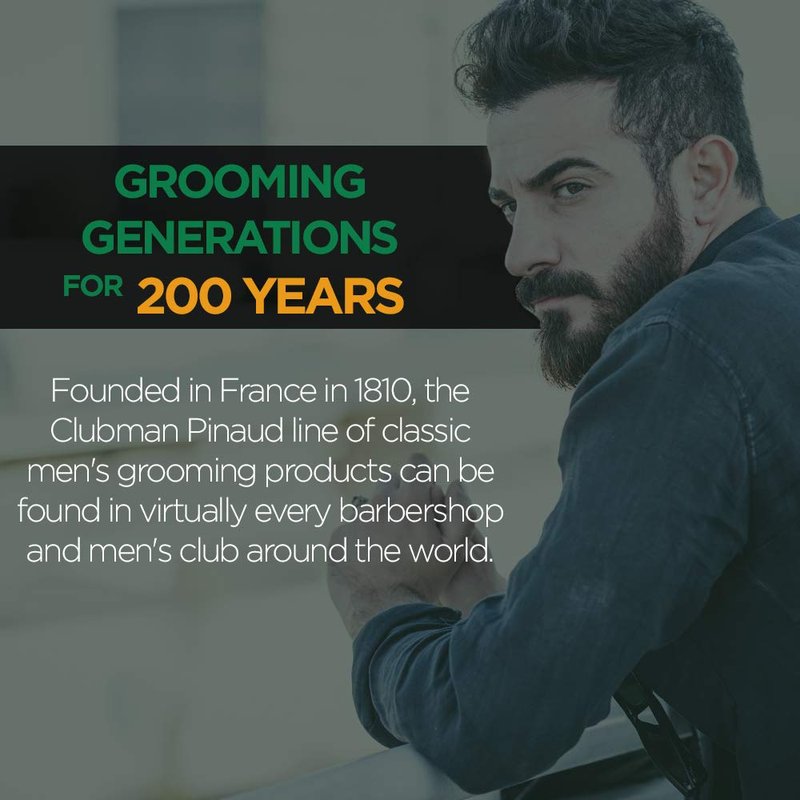 Clubman Pinaud 2-in-1 Beard Conditioner & Beard Moisturizer for Men – Hydrates Skin, Nourishes Beards, 3 oz x 2 Pack