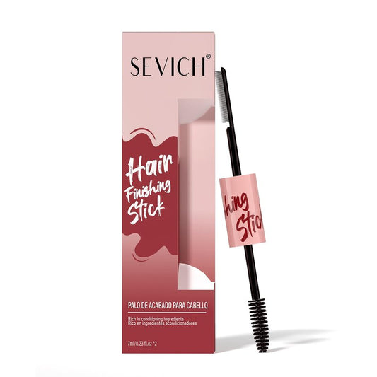SEVICH Kids Hair Finishing Stick for Flyaways, 2-in-1 Dual Brush Edge Control & Frizz Tamer Wax Stick, Non-Greasy Hair Wax Stick for Woman & Girl Slicked Back Styles, Baby Hair & Edges, 0.47oz x 2