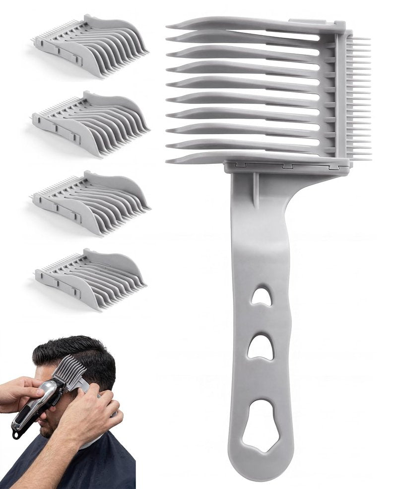 Geyynow Blend Friend Fade Comb, 4-in-1 Detachable Blendfriend Hair Tool for Men Haircut