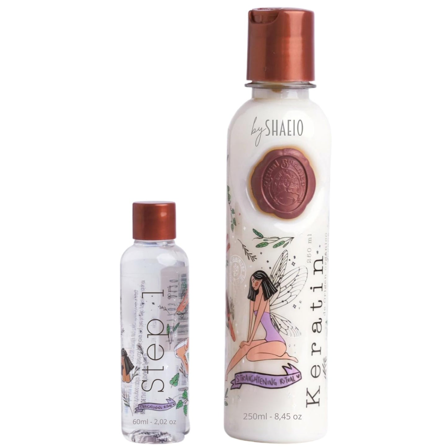 RITUAL BOTANICO Keratina Organica 250 ML Omega 9 + 12 Aceites Naturales y Aminoácidos que aportan brillo, sedosidad y nutrición | Keratina para Alisar el Pelo | Keratin Hair Treatment.