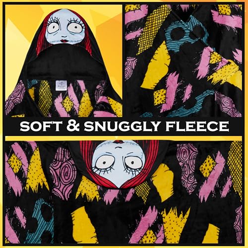 Adult Hooded Blanket with Characters | 51x59 in Fleece Throw