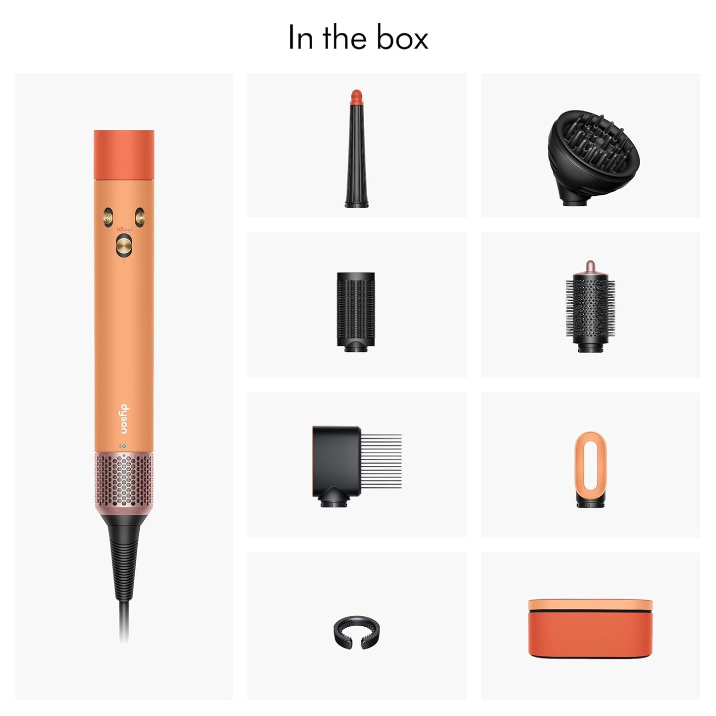Dyson Airwrap Multi-Styler - 6-in-1 Hair Styling Tool with Bluetooth & No Heat Damage | Versatile Styling Options