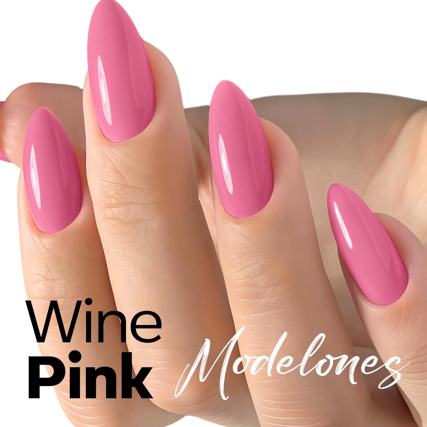 Smokey Pink Gel Nail Polish - Morandi Soak Off LED Formula | 15ML for DIY Nail Art