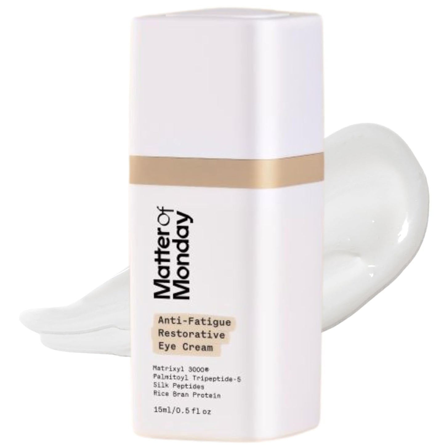 Under Eye Cream for Dark Circles - Caffeine & Peptides, Firming Formula for Puffiness & Fine Lines | 0.5 oz