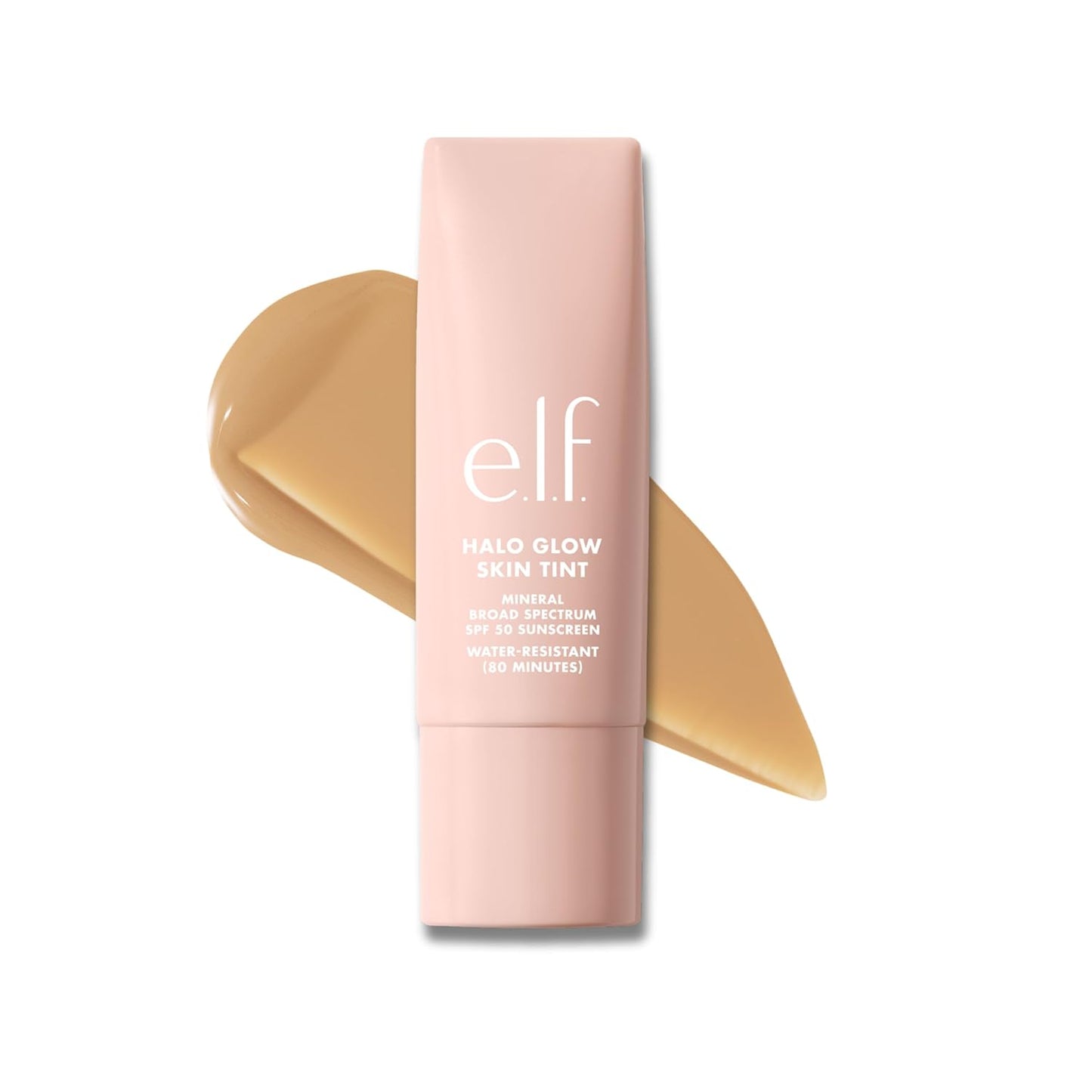e.l.f. Halo Glow Skin Tint SPF 50 - Tinted Moisturizer for Light Skin | Buildable Coverage, Vegan & Cruelty-Free
