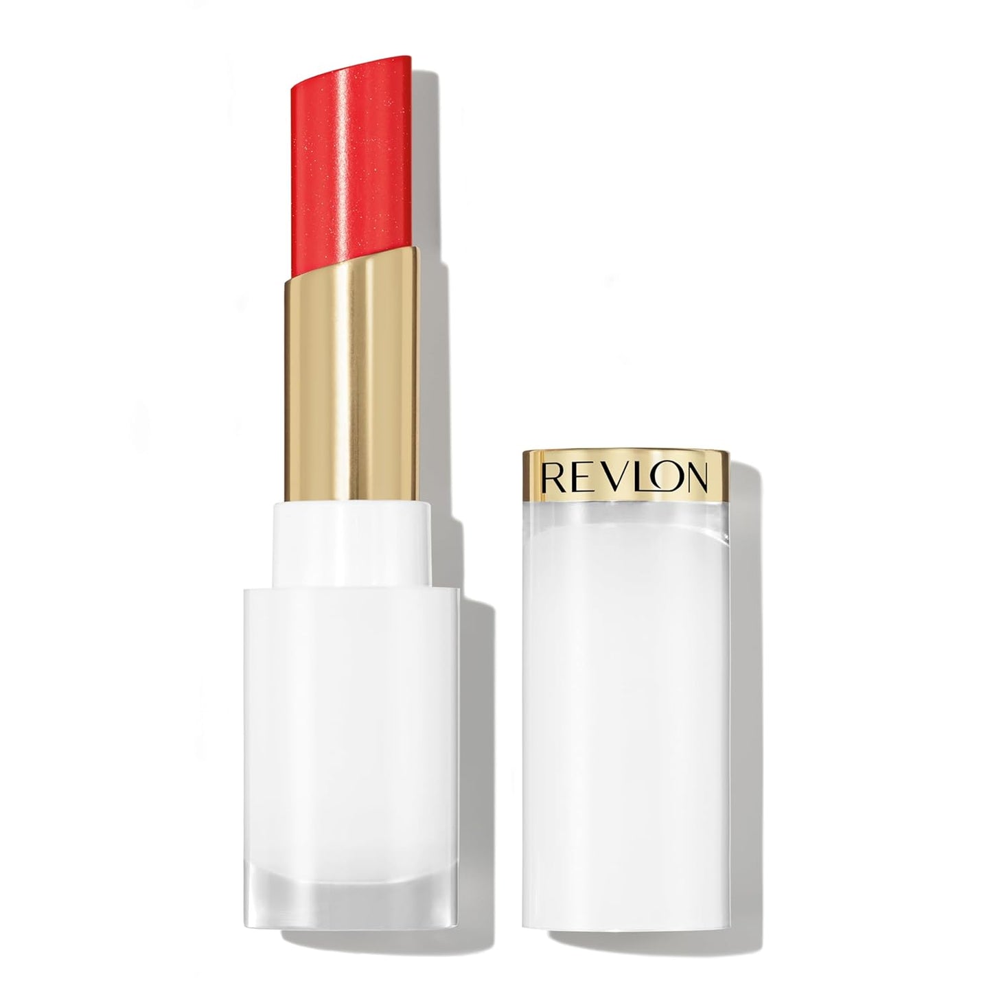 Revlon Super Lustrous Glass Shine Balm - Hydrating Tinted Lip Balm with Hyaluronic Acid | 001 Sparkling Quartz, 0.11 oz