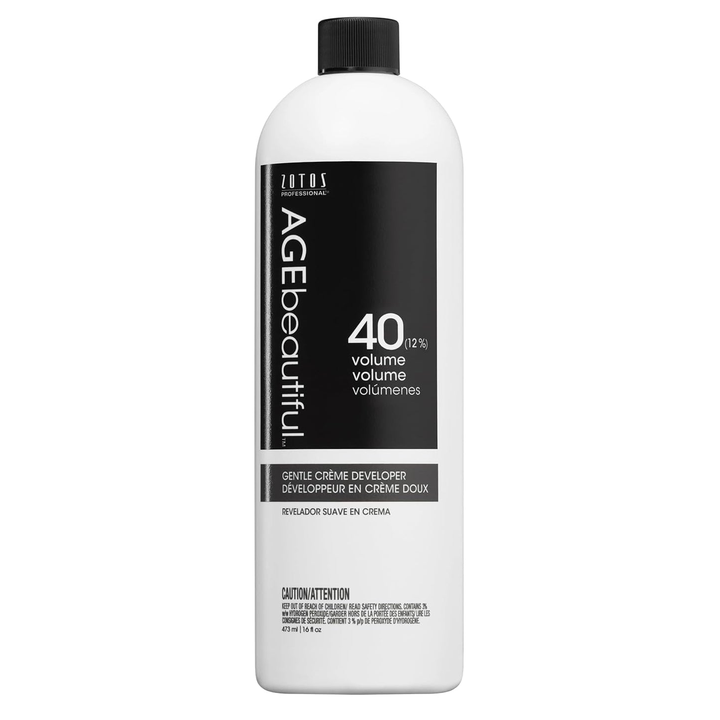 Gentle Creme Hair Developer for Permanent Color | Professional Gray Coverage & Long-Lasting Results - 20 Volume