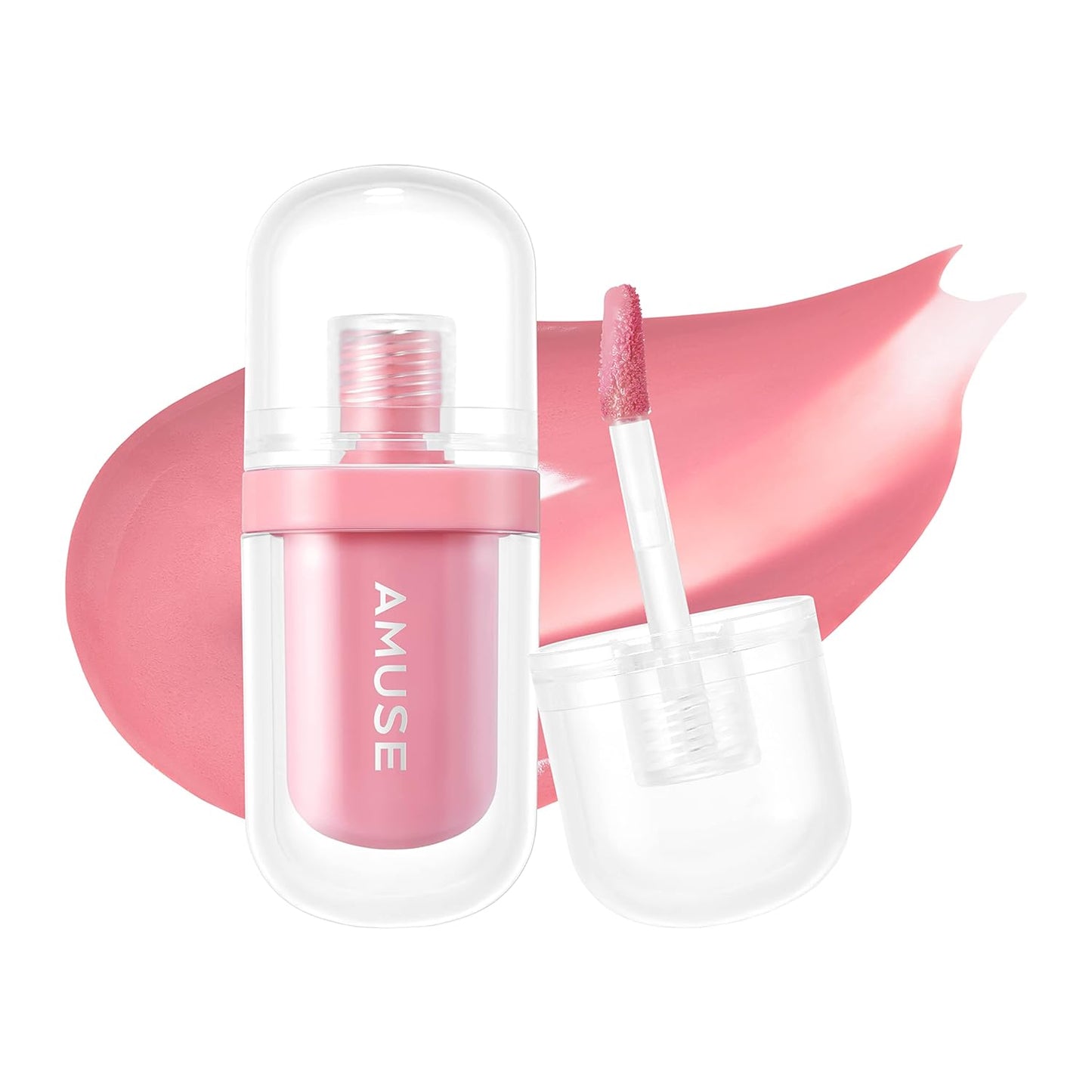 Jel-Fit Tint Lip Stain - Long Lasting Hydrating Gloss, Smooth Moisturizing Formula | Vegan Korean Beauty (01 Boksoonga Jelly)