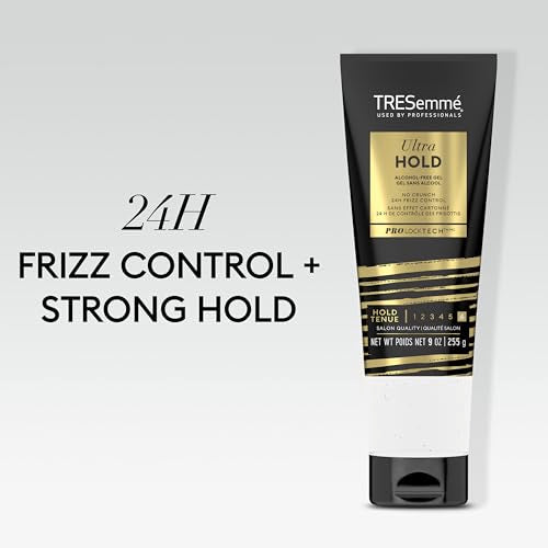 TRESemmé Ultra Hold Hair Gel, 24-Hour Frizz Control, 9 oz (Pack of 2)