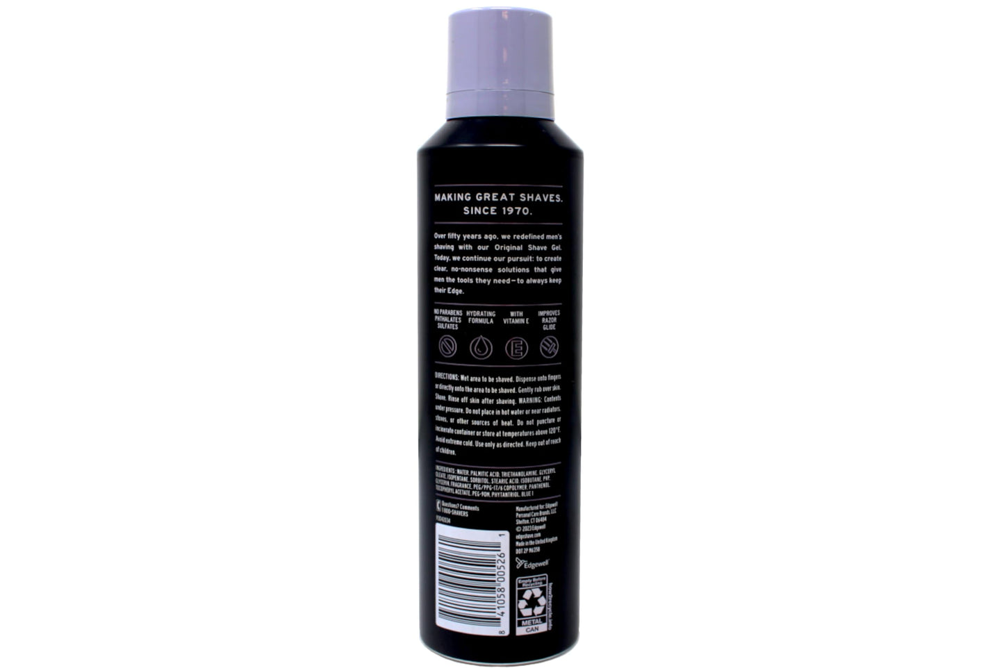 Edge Extra Moisturizing Shave Gel with Vitamin E, Moisturizes, Protects and Soothes To Help Reduce Skin Irritation, 7 oz - 9 Pack
