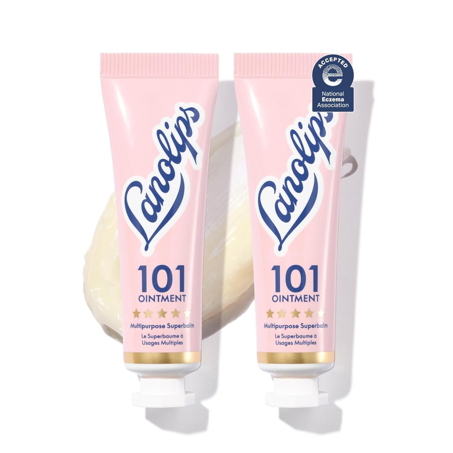 Lanolin 101 Multipurpose Ointment | Healing Lip Balm & Skin Moisturizer - No Petroleum Formula (0.52 oz)