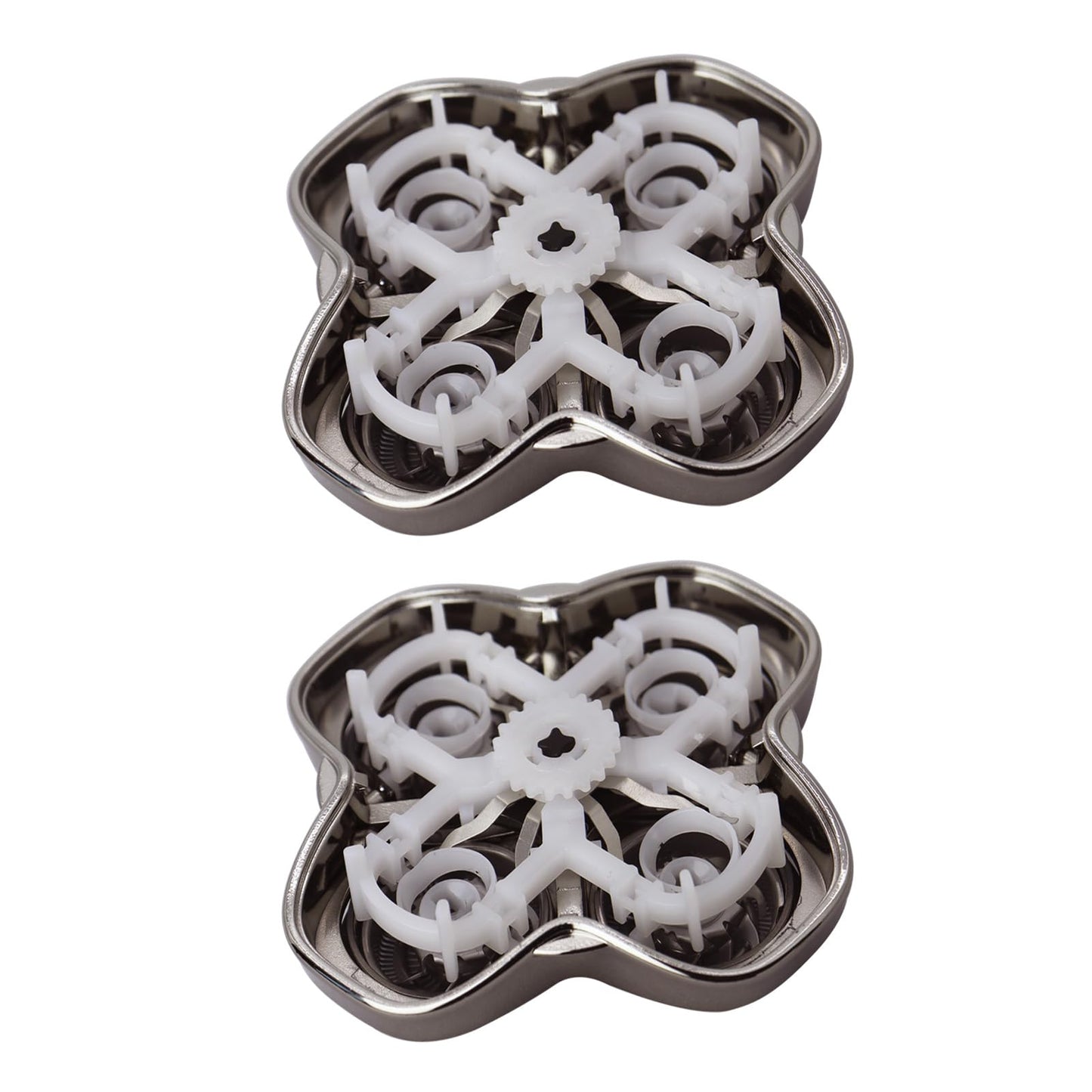 FRASAM 2 Pack Gold Pro 4 Head Replacement Blades for Skulls Head Shavers, Compatible with Pit Bulls Gold Pro, Platinum Pro, Silver Pro, Diamond Pro, Butterfly Kiss Pro Series…