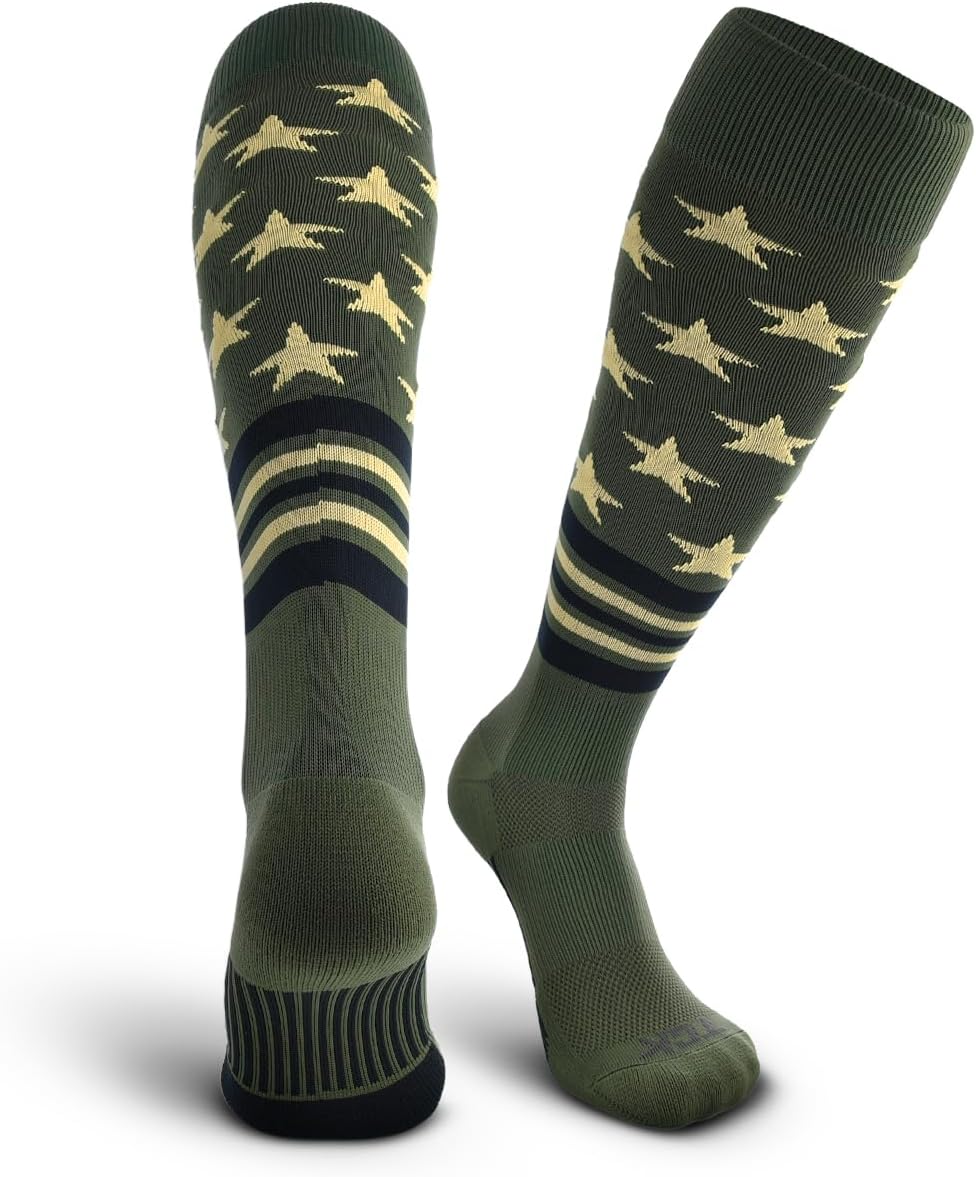 Baseball Socks - USA Made American Flag & Patriotic Design | Youth & Adult Sizes Available