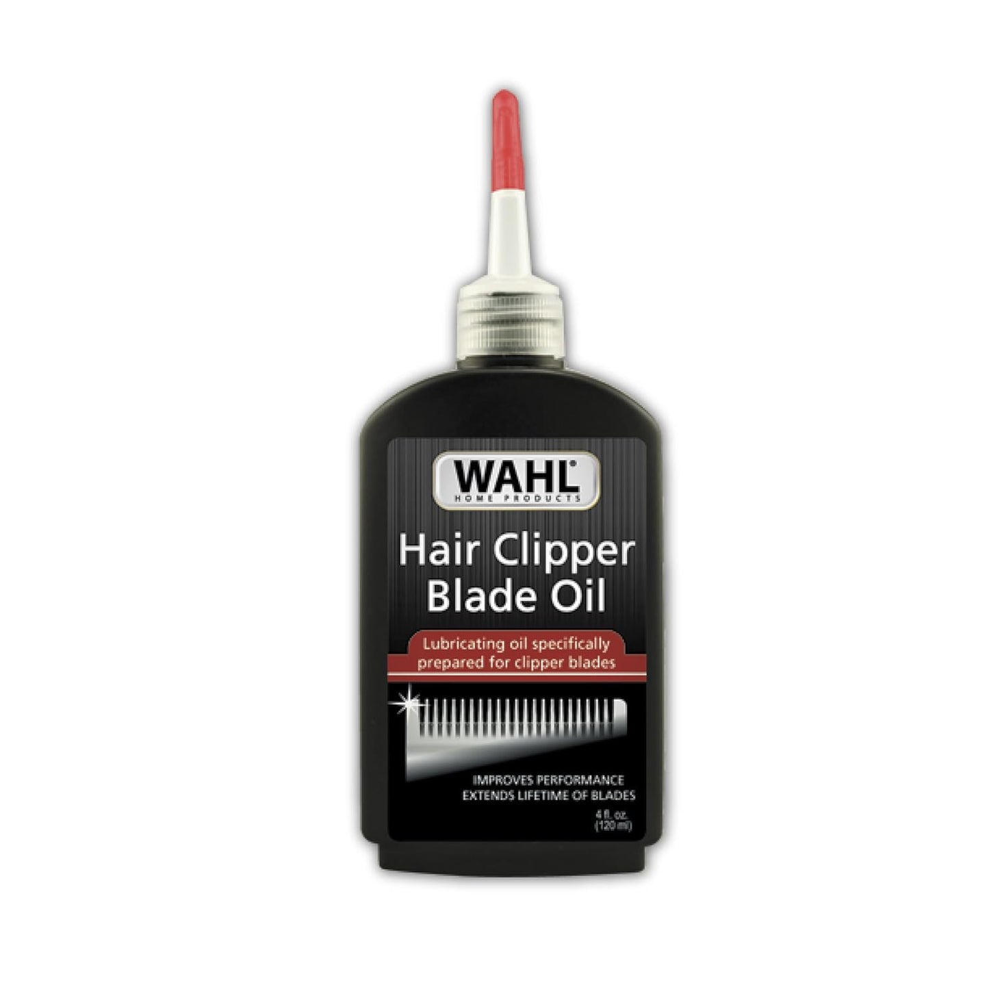 Wahl Hair Clipper Blade Lubricating Oil - Prevent Rust & Corrosion | 4 Fl Oz - Model 3310-300A