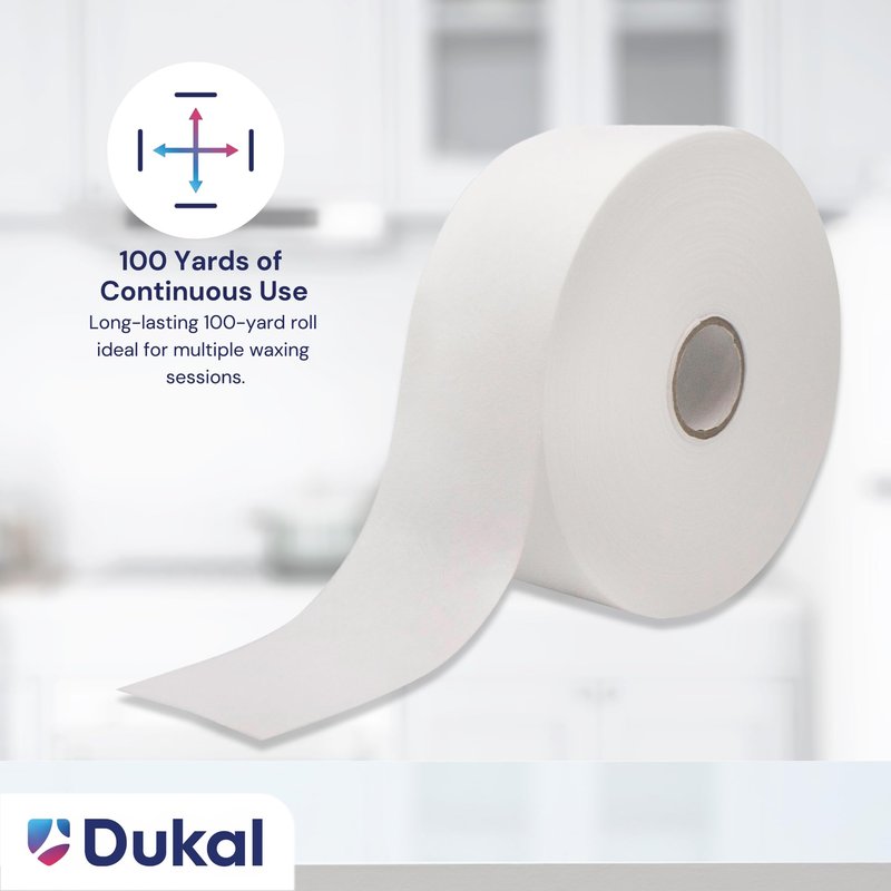 Dukal Non-Woven Wax Strips for Hair Removal, Pack of 1 – Professional-Grade, Easy-to-Use Waxing Strips for Smooth Skin