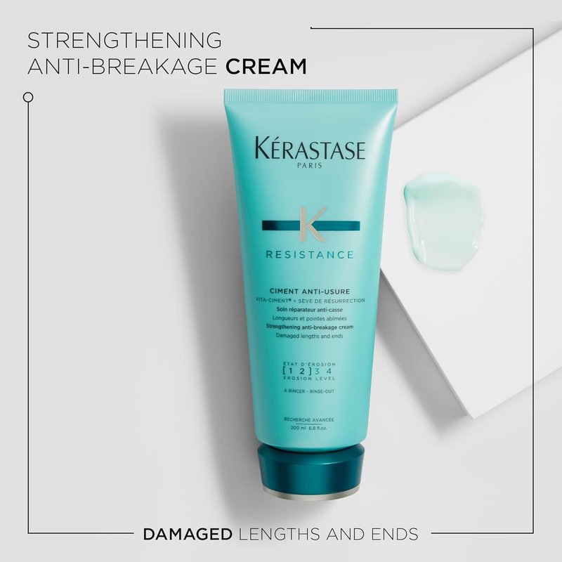 Kerastase Resistance Force Architecte Shampoo & Conditioner Set | Repair Weak, Damaged Hair with Pro-Keratine Complex