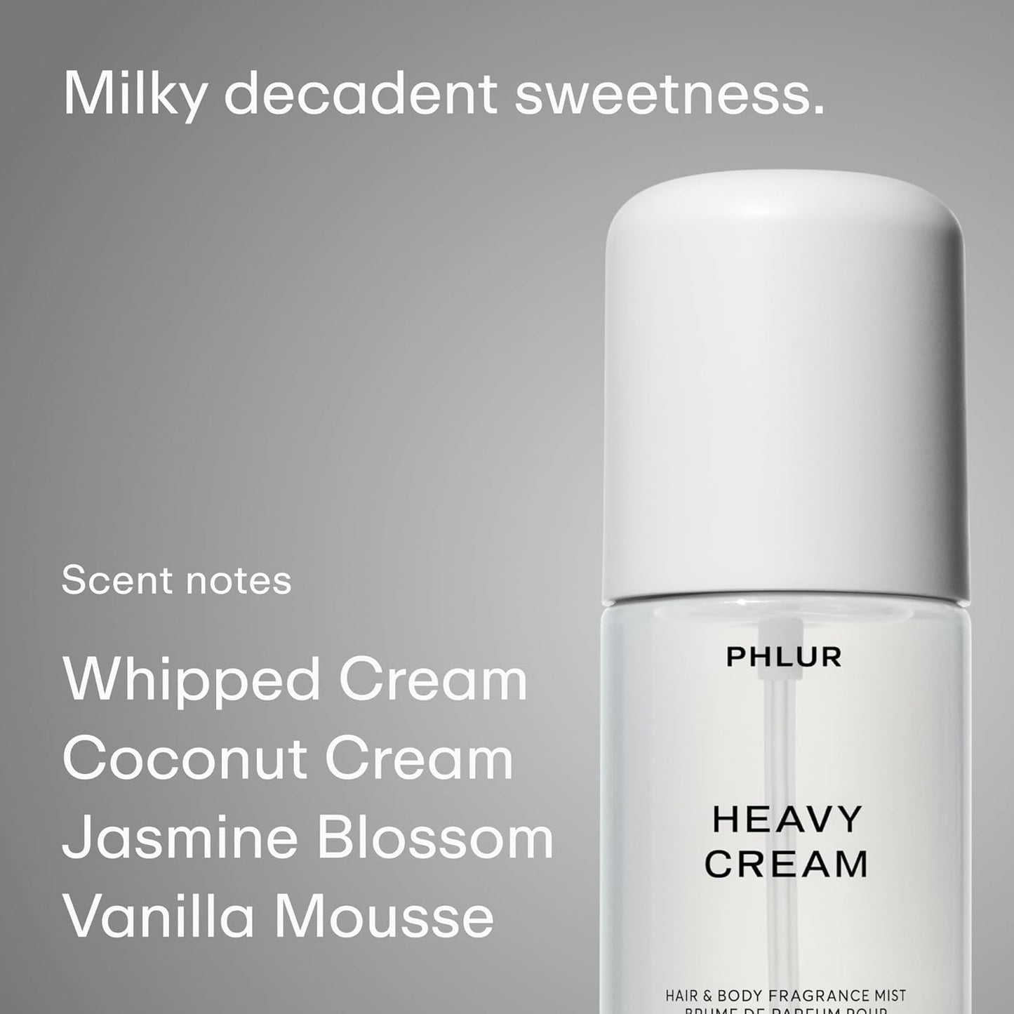 PHLUR Sweet Skin Trio - Travel Size 3pc Body Mist Set | Vanilla, Heavy Cream, Caramel (3 x 3 fl oz)