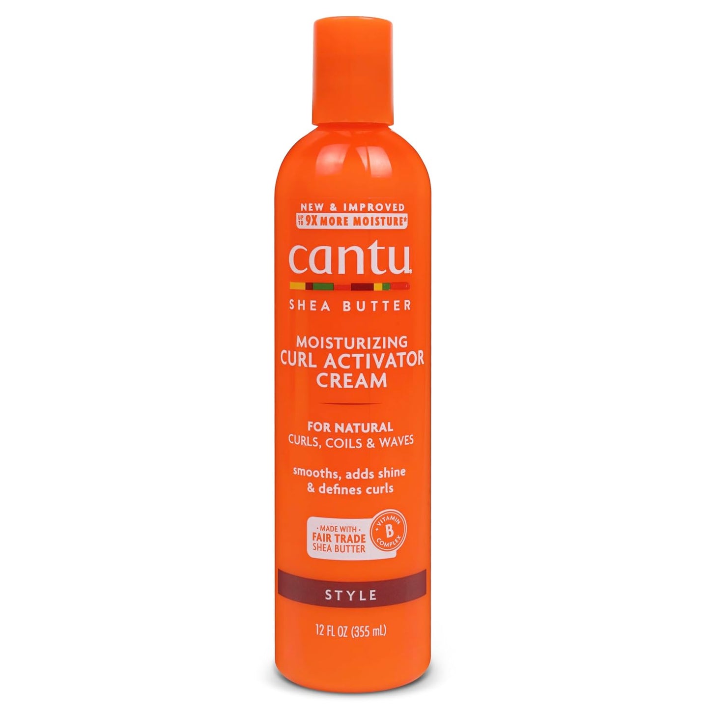 Cantu Shea Butter Curl Activator Cream - Moisturizing Formula for Natural Hair | 12 Fl Oz