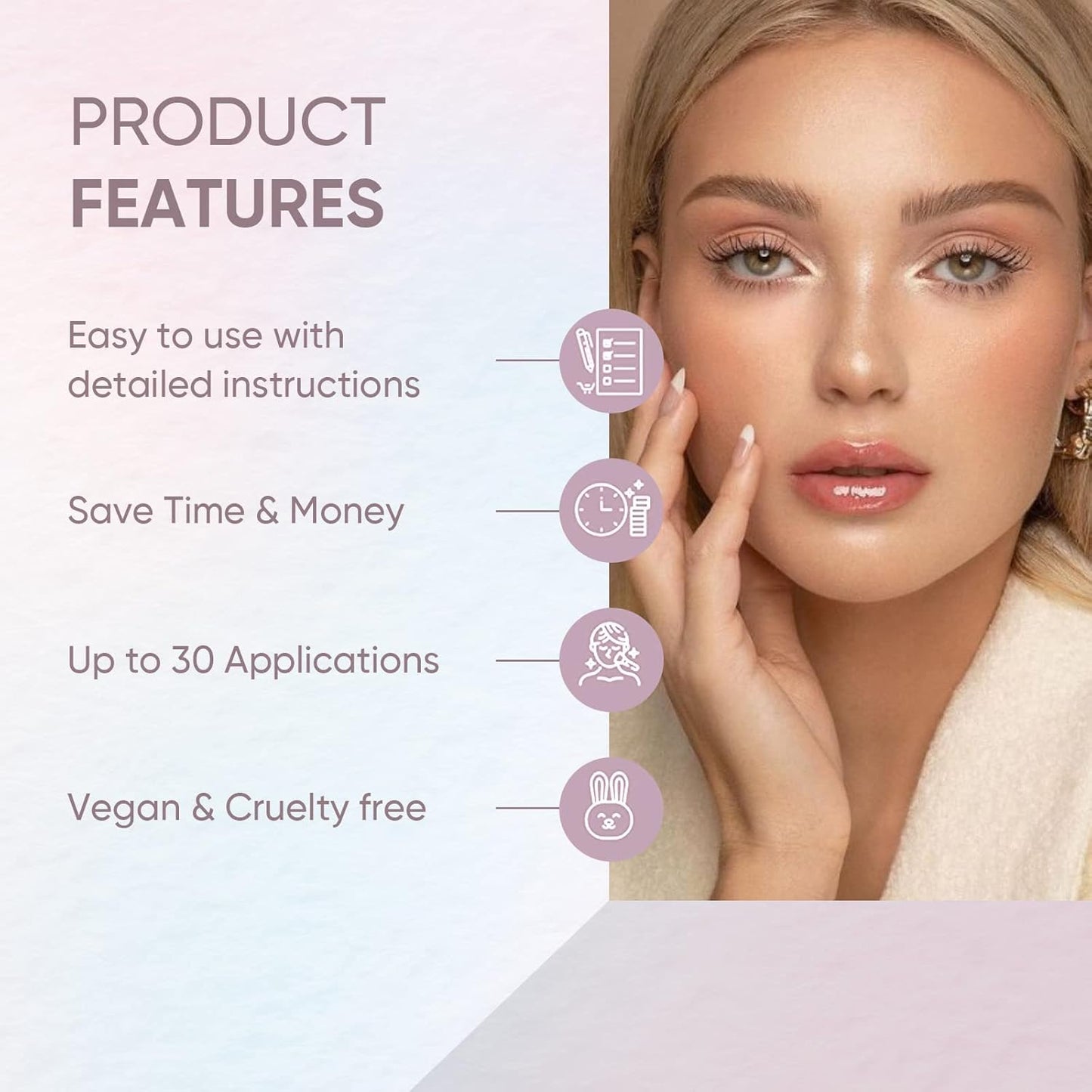 Brow Lamination Kit - Lasting 8 Weeks Home Perm Set | Upgraded Curling & Perming Lotion (20 Pcs)