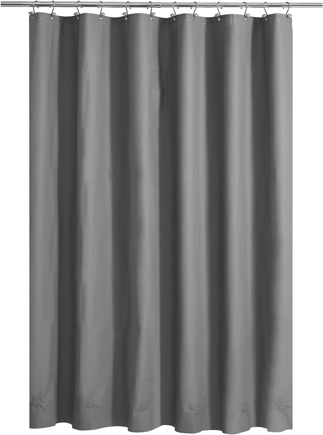 Clear Plastic Shower Liner - Premium Waterproof PEVA Curtain with Rustproof Grommets & 3 Magnets | Standard Size
