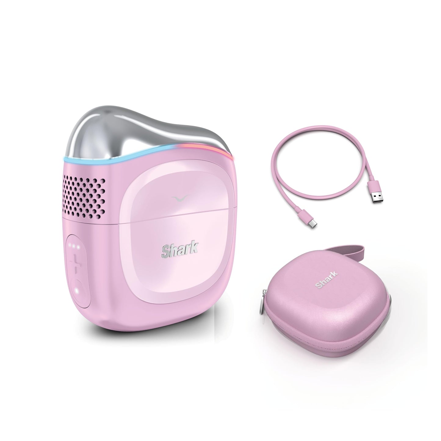 Shark Depuffi, Instant Hot + Cold Contrast Therapy Device, InstaChill Tech, InstaHeat Tech, Depuff, Soothe, Contour, Pink, FH220PK