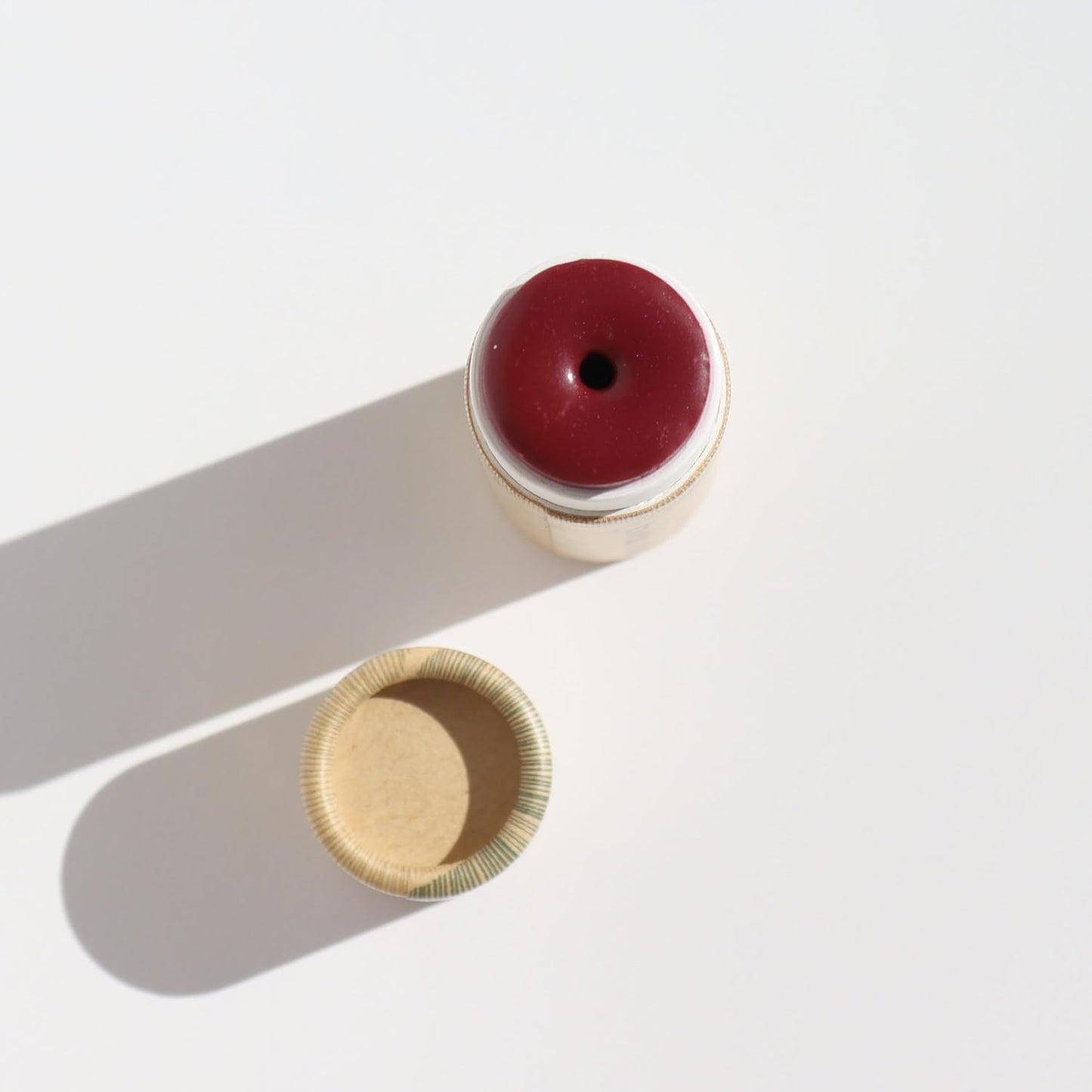 Organic Lip Stain - Zero-Waste Vegan Formula, Long-Lasting Color in Fig | 0.30 oz / 8.45 g