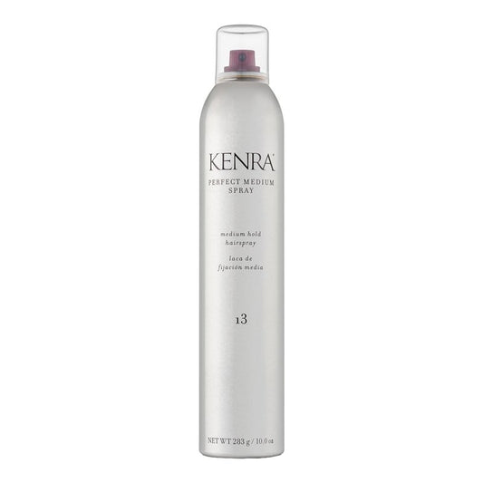 Kenra Professional Perfect Medium Spray 13 - Medium Hold Hair Spray for All Hair Types | Fast-Drying & High Shine Finish