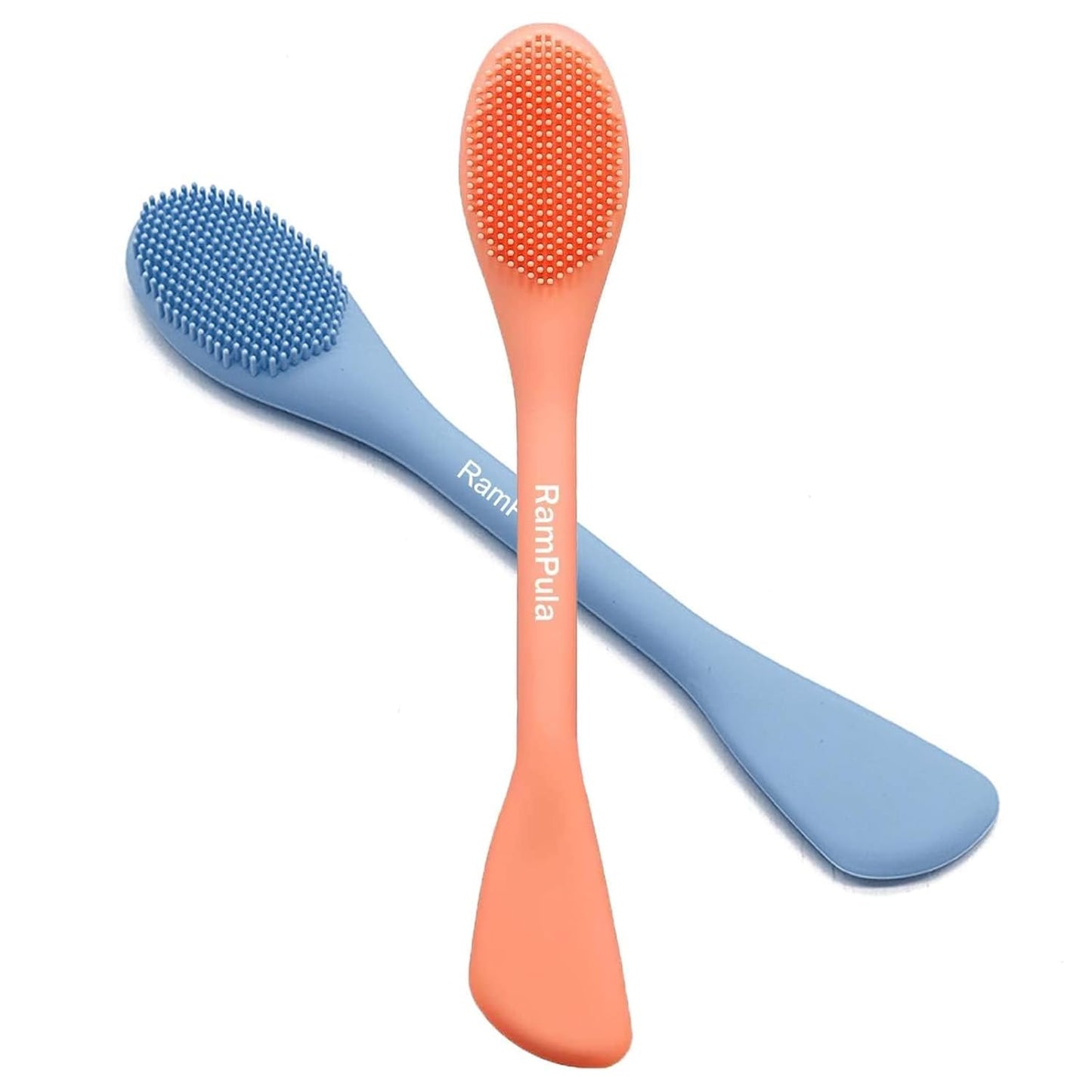 Silicone Face Mask Brush - Gentle Exfoliating Scrubber for Mud, Clay & Charcoal Masks | Applicator Tool