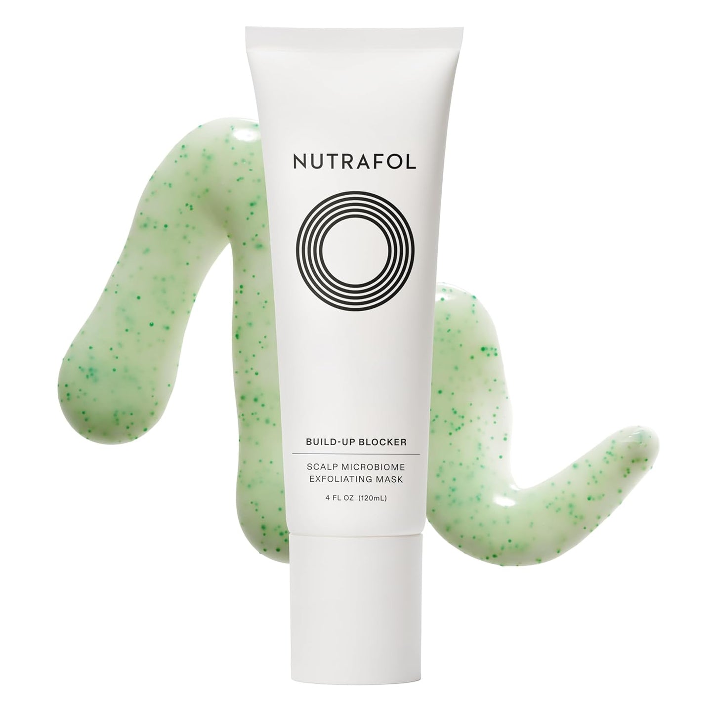 Nutrafol Exfoliating Scalp Mask - Remove Product Build-Up & Oil for Healthier Hair | 4 Fl Oz Bottle